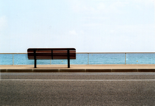 a sea bench
