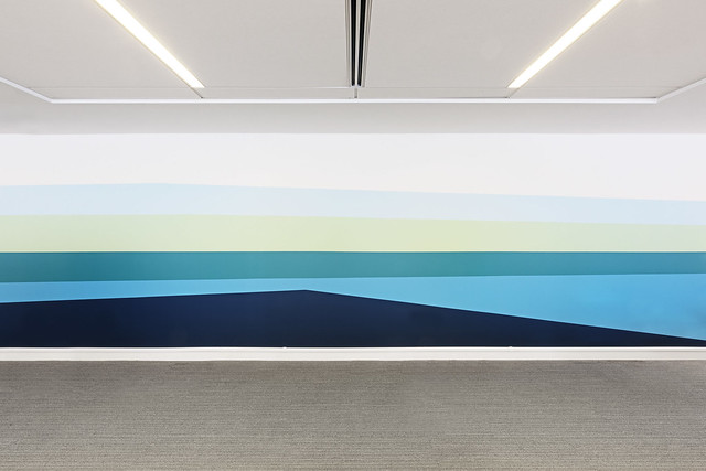 NYC Office Wall Paint Design
