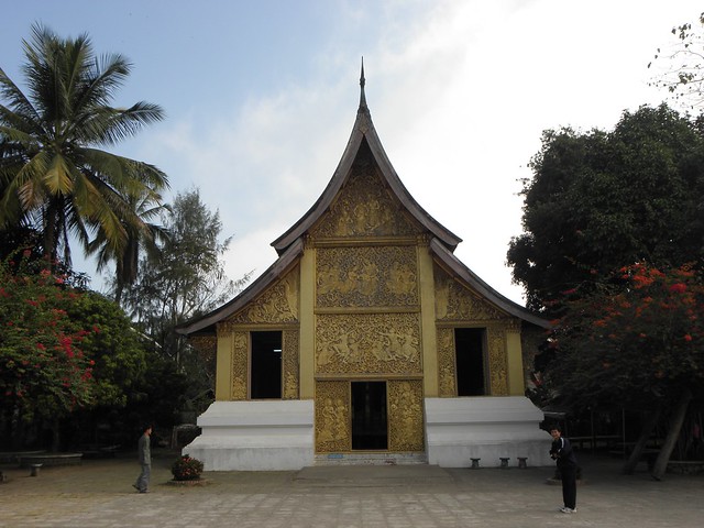 One of the many temples in Luang Prabang, Laos
