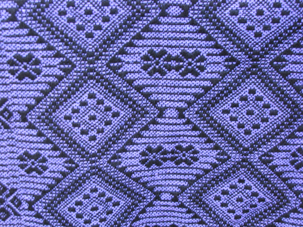 Purple Textile Pattern