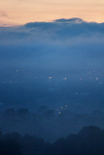Fog over Kingscourt, Ireland