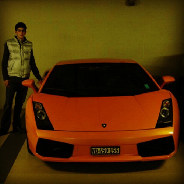 Me and Lamborghini Gallardo.