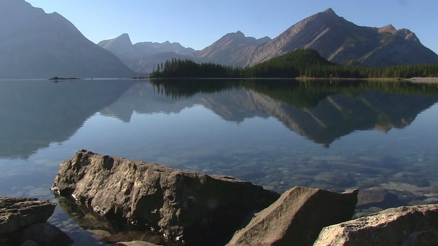 Meditation on Upper Kananaskis Lake, Alberta