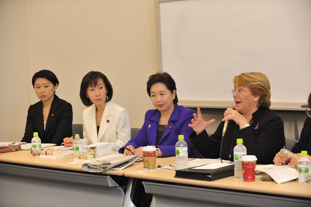 UN Women Executive Director Michelle Bachelet attends Lunch Study Meeting with the Japan Parliamentary Caucus for UN Women, Gender Equality and Development