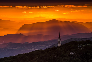 monte Terminillo sunset