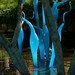 12879 Translucent Blue, Chihuly Exhibit, Dallas Arboretum,Tx