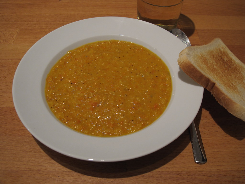 Rote-Linsen-Curry-Suppe (aufgetaut) | Gourmandise | Flickr