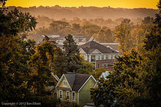 Sunrise dawns on Fredericksburg