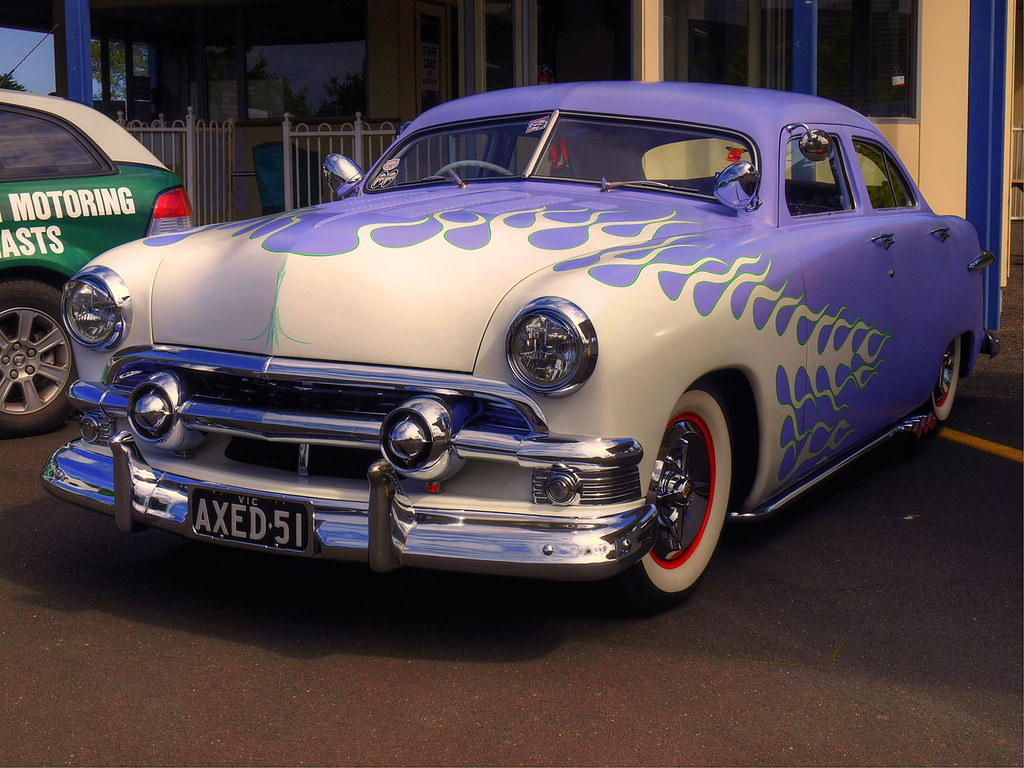 1951 Ford Customline Sled | One kick arse ride! | 54 Ford Customline ...