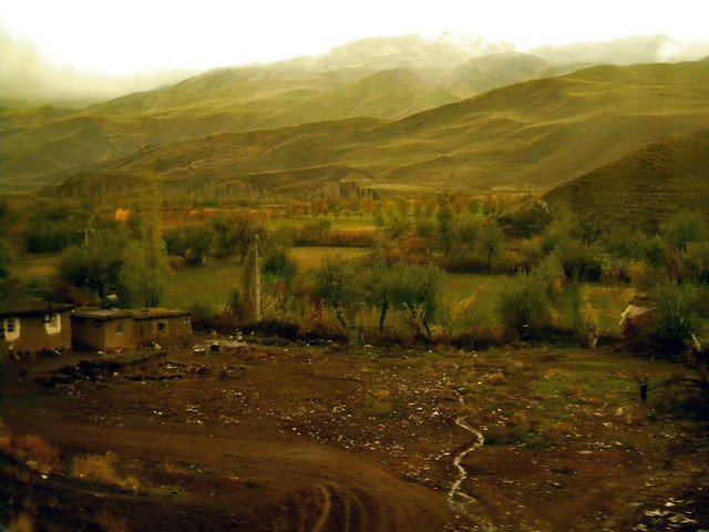 Azerbaijan - View from train window (2)