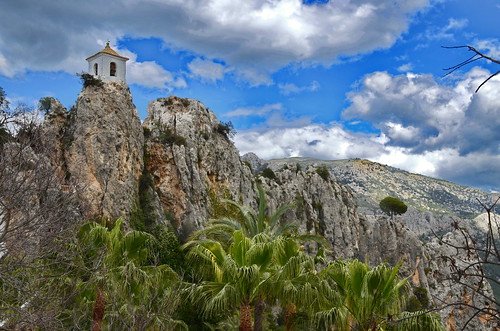 world travel reise viajes europa europe spain spanien españa rocks castle valencia guadalest landscape landschaft paisajes