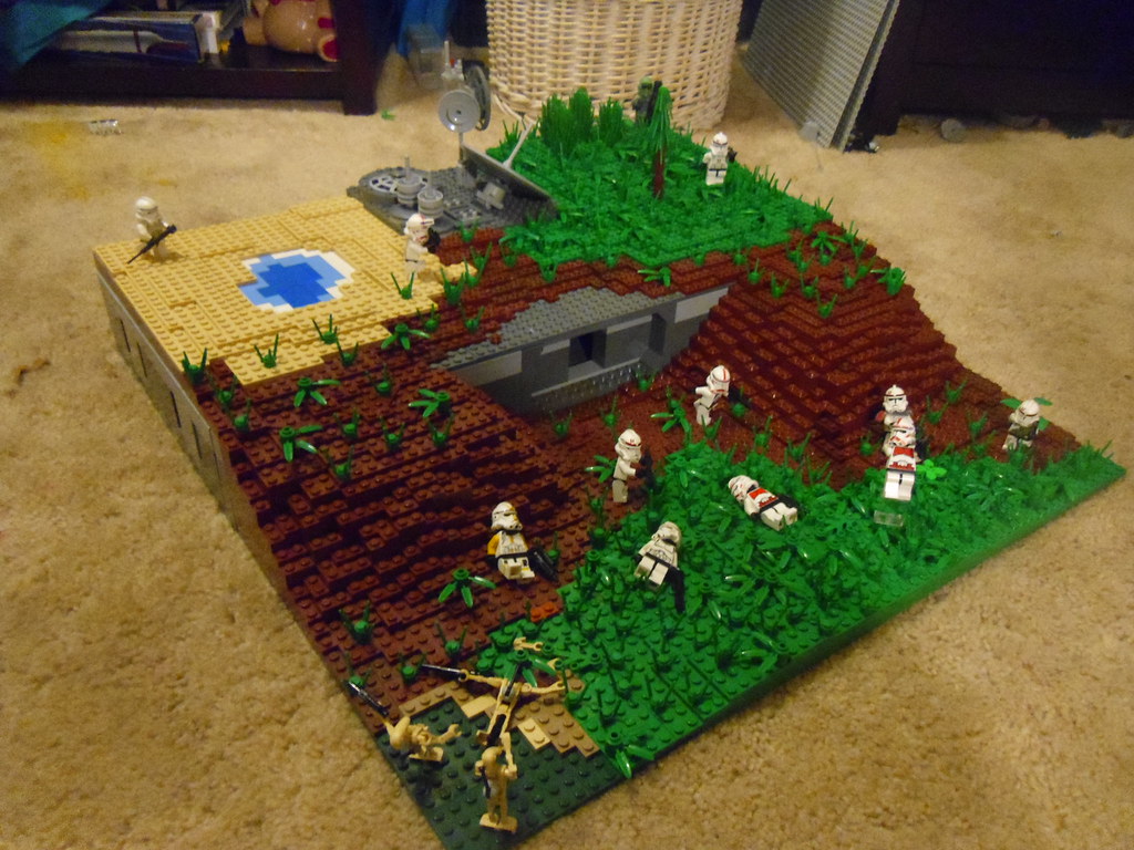 Lego Star Wars Clone Base On Taris 3.0 | Youtube Video: Www.… | Flickr