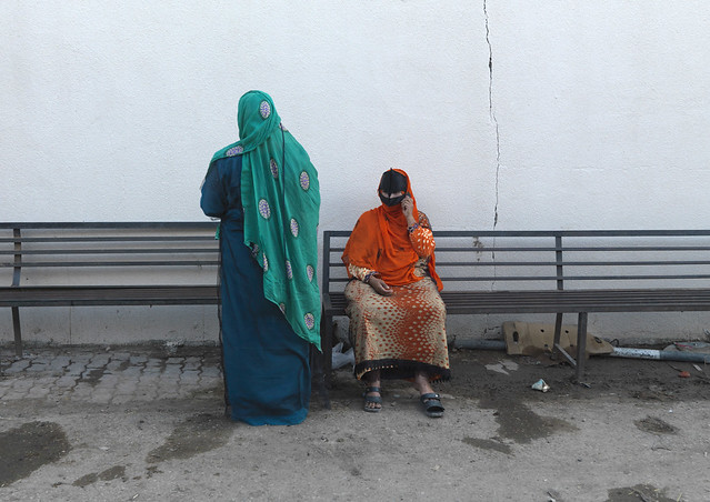 Woman On Mobile Phone, Ibra, Oman