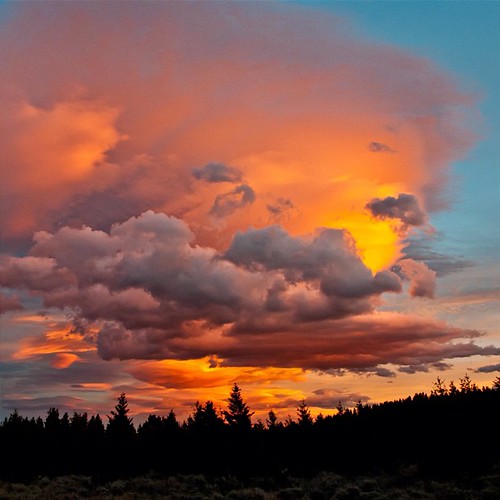 Big Sky State Sunset. Near Big Timber, Montana. by Newby Tiger, square squareformat iphoneography instagramapp uploaded:by=instagram