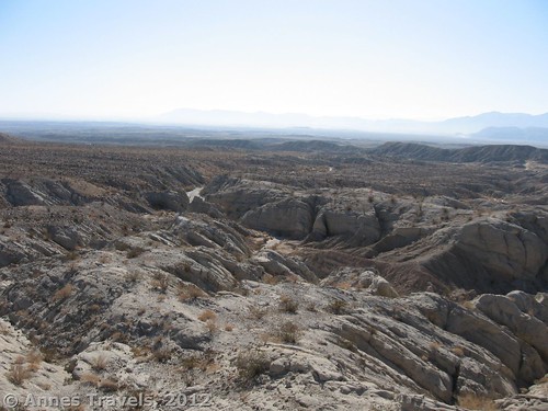 The landscape around Truckhaven Rocks, Anza-Borrego Desert State Park, California