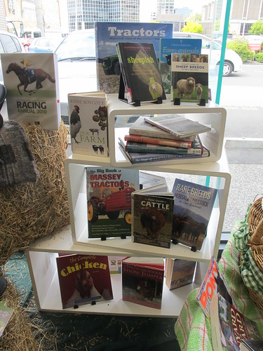 A&P show display at Central Library Peterborough