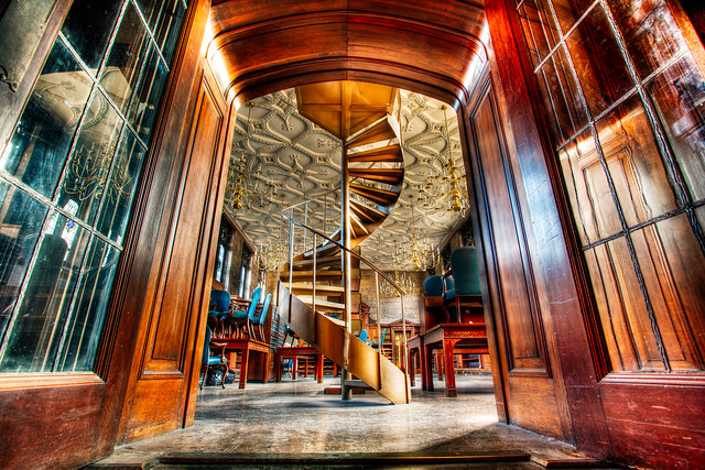 The Old Library Stairs