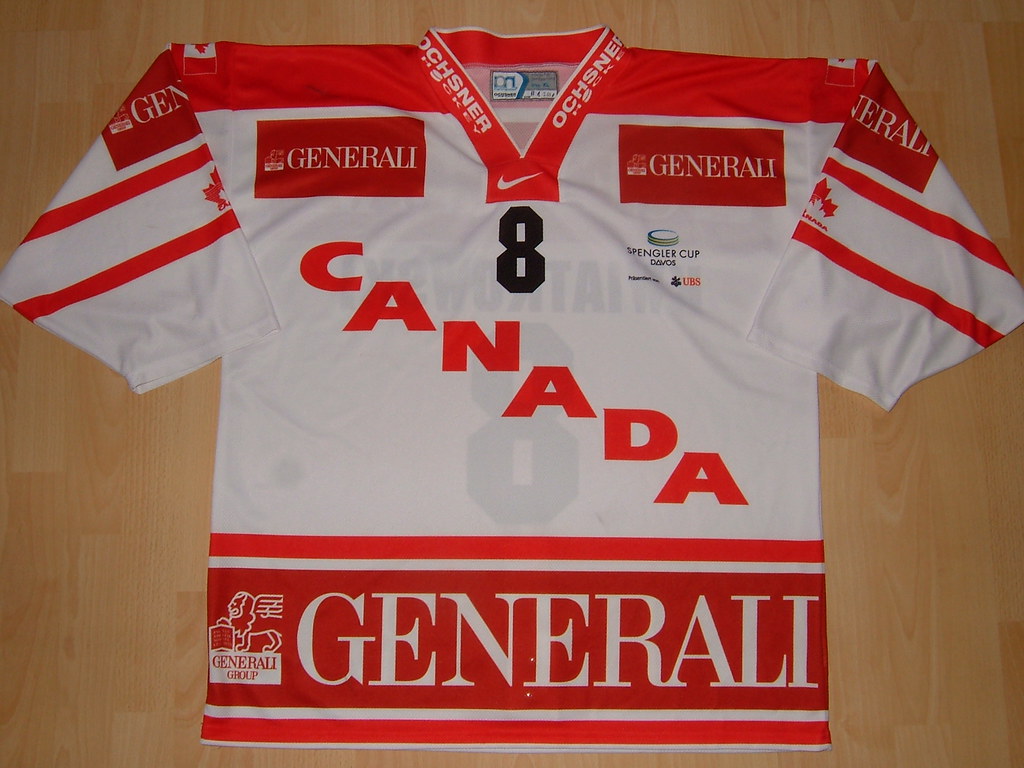 spengler cup team canada jersey