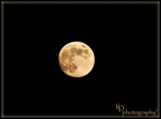 September 28, 2012 Nearly Full Moon