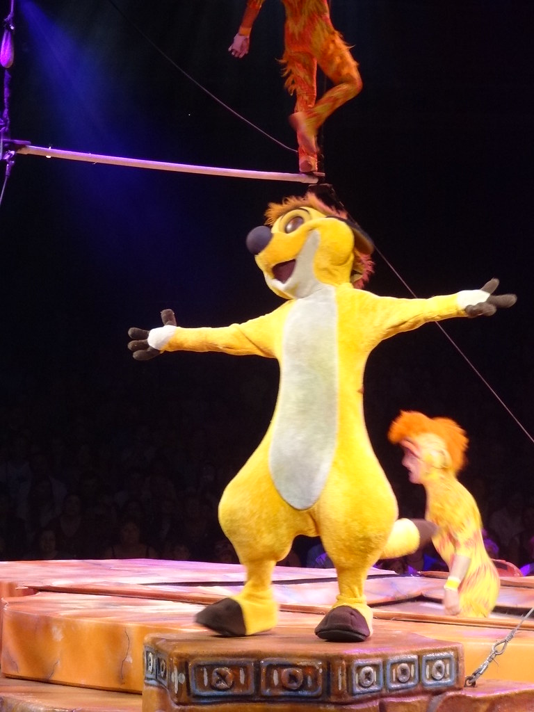Timon at Festival of The Lion King - Disney's Animal Kingd… | Flickr