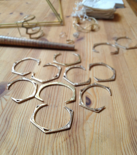 hex plane cuff | by Odette NY