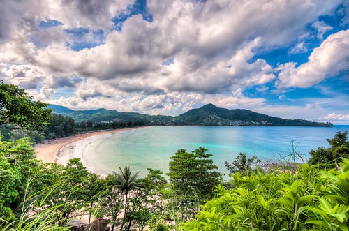 sea tree beach clouds thailand nikon phuket ultrawide hdr kamala sigma1020 d5000 blinkagain bestofblinkwinners blinksuperstars
