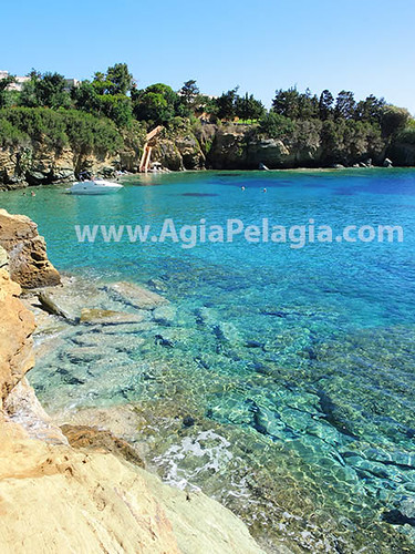 beach of Fylakes in Agia Pelagia - CRETE
