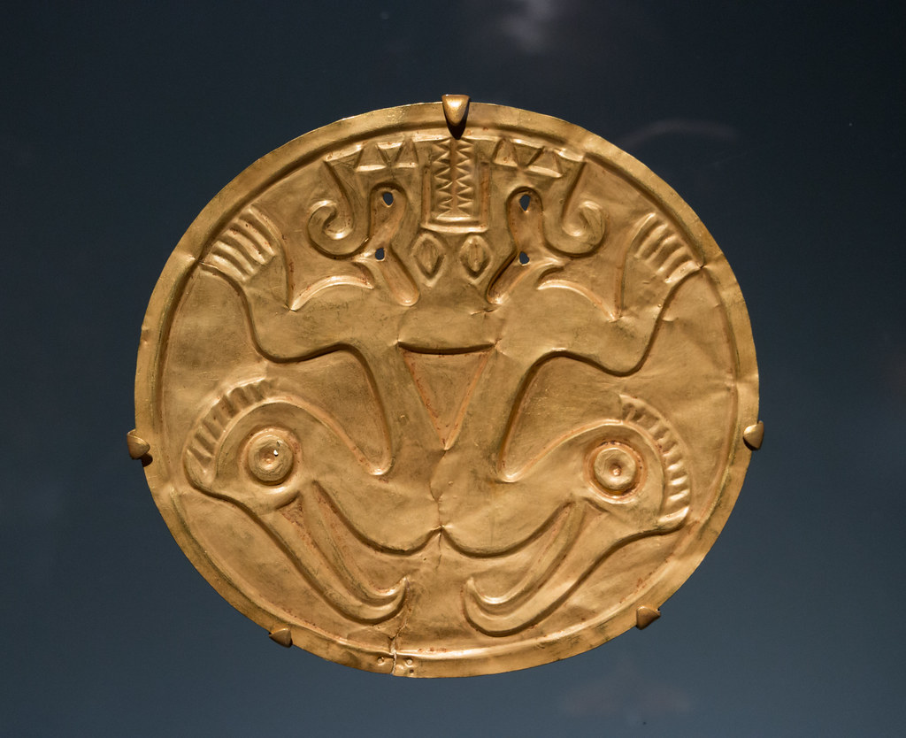 IMG_1669 | Repousse gold plaque with composite mythical anim… | Flickr