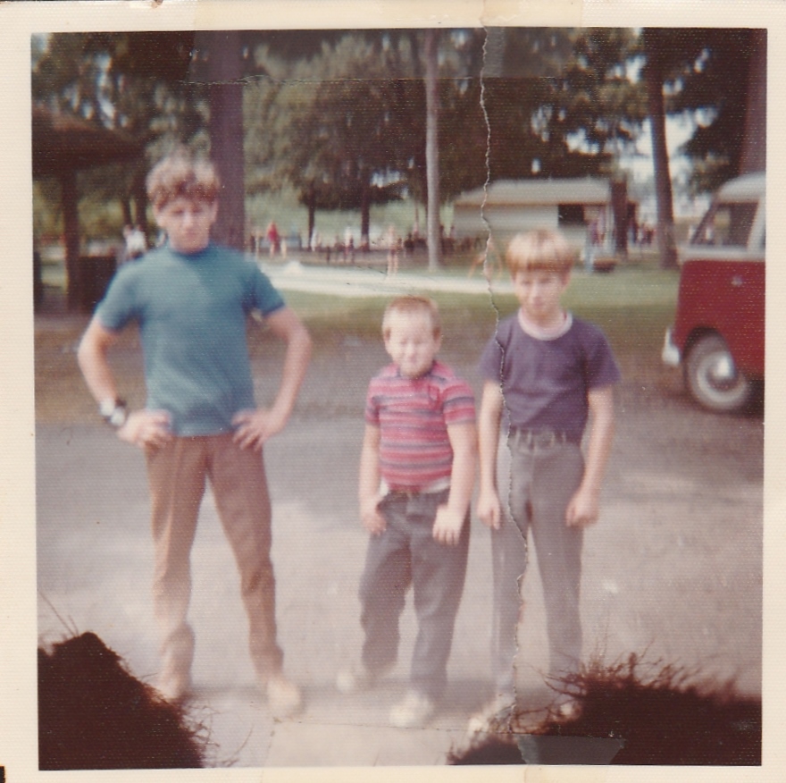 THREE BROTHERS IN AUG 1972