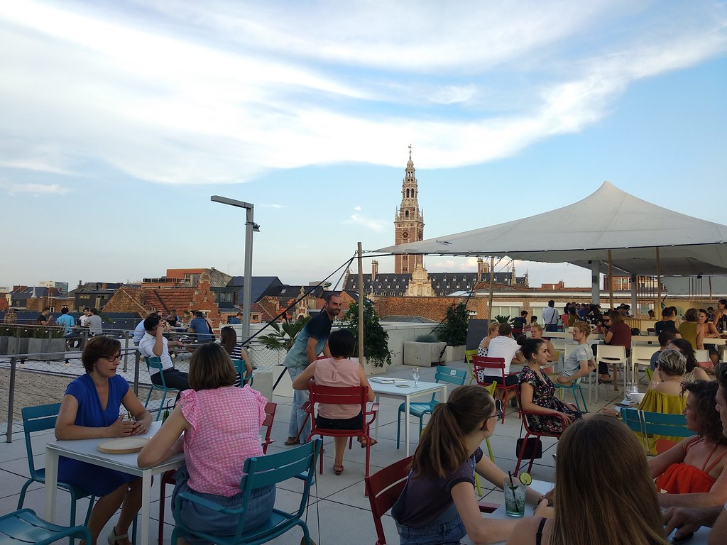 El bar con las mejores vistas de Lovaina Lovaina en verano