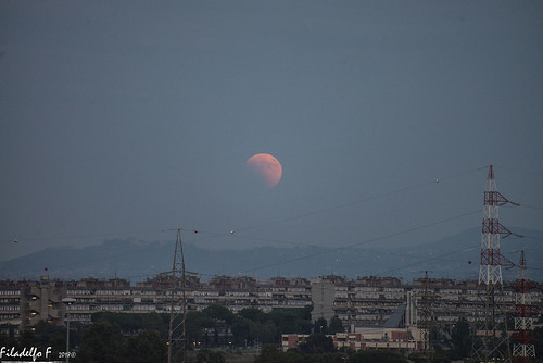 nikon d600 moon eclipse lunareclipse rome roma italia italy
