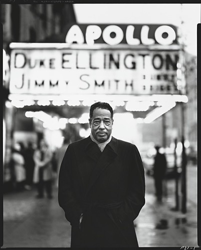Duke Ellington in front of the Apollo Theatre, New York, 1963.R.Avedon | by dreiauf