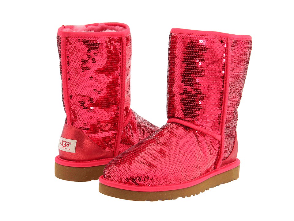 UGG Classic Short Sparkles Ruby Red Boots 3161 | bestshoesuk… | Flickr
