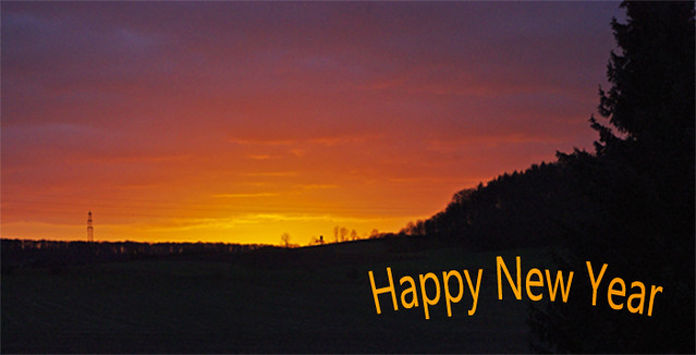 Happy New Year  *Sonnenaufgang*