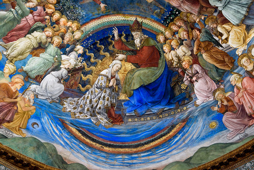 Spoleto - Duomo - Filippo Lippi (Transito di Maria - 1467 - 1469 AD)