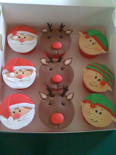 Christmas cupcakes!