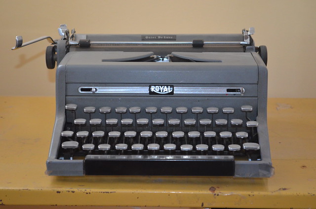 Máquina de escribir Royal - Colección particular - Otavalo - Ecuador