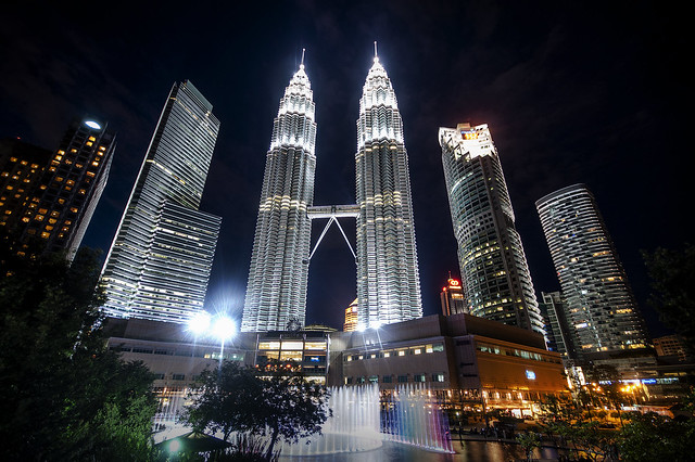 Petronas Twin Tower at Night