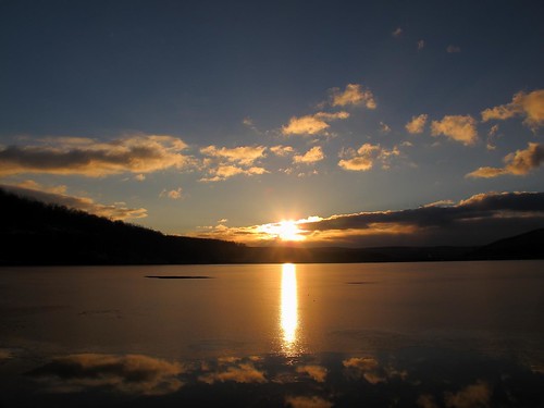 lake ice water sunrise canon reflections pond powershot reservoir g12 smack53