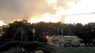 Sunset Behind McDonalds
