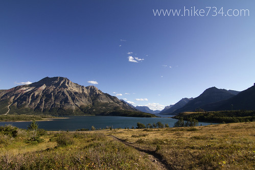 Middle Waterton Lake with Vimy Peak