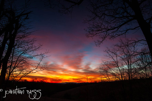 blue trees sunset sky orange foothills mountains field night clouds fire gold twilight nikon purple dramatic hills d80