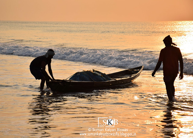 A Moment From the  Returning of the Fishermen after Fishing All Night Long