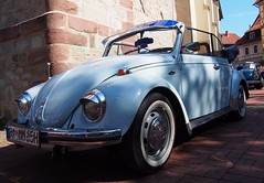 blue beetle cabriolet