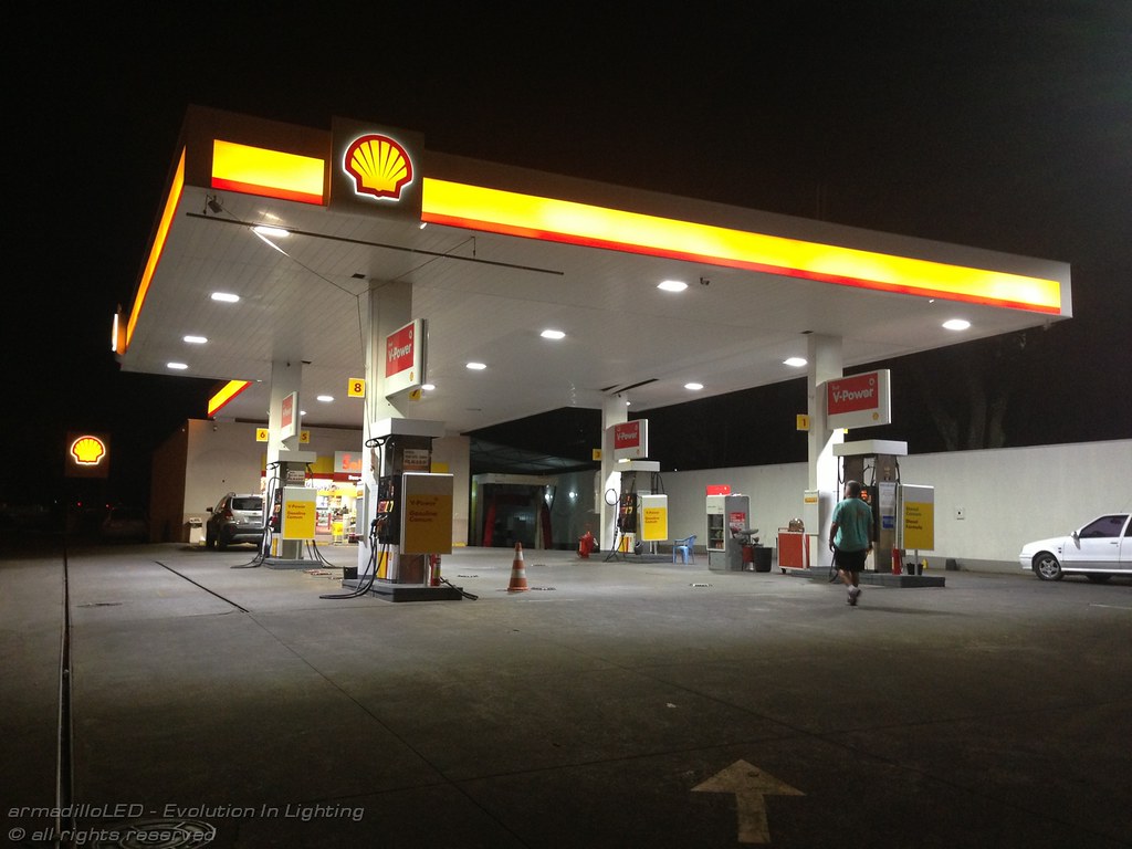 LED Petrol Station Lighting Canopy Petrol Forecourt Armadi… | Flickr
