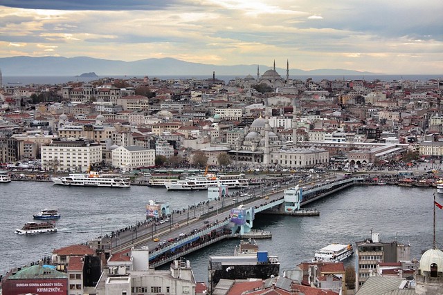 Vista de Estambul desde la Torre Galata