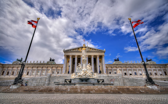 Austrian Parliament in Vienna