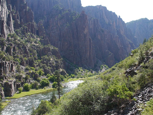 Hiking the Gunnison Route, Black Canyon of the Gunnison National Park, Colorado