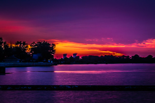 HDR Set (201 of 212) by ricky_1146, usa sun beach sunrise michigan monroe rise frenchtown
