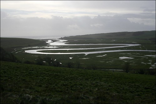 The Cuckmere river at Exceat 